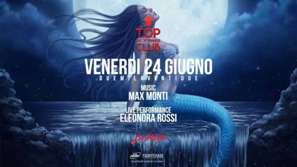 Eleonora Rossi anima il venerdì Frontemare Rimini