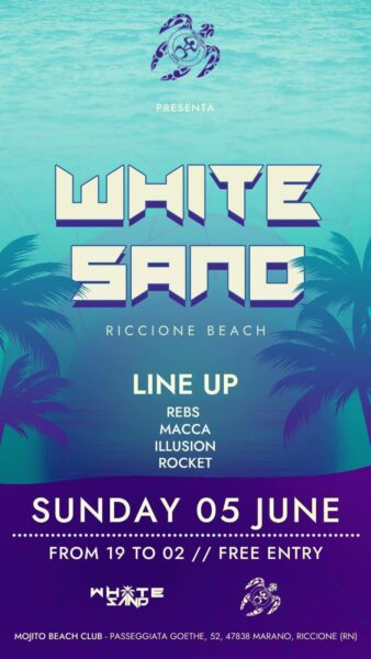 Arriva White Sand al Mojito Riccione