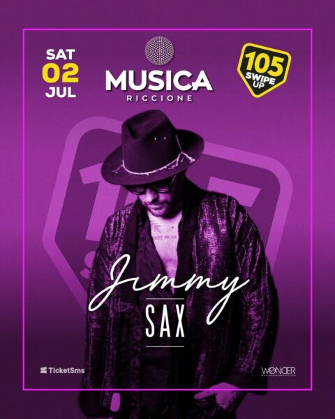 Notte Rosa al Musica Riccione con Jimmy Sax