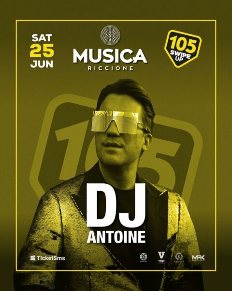 La super star Dj Antonie si scatena al Musica Riccione