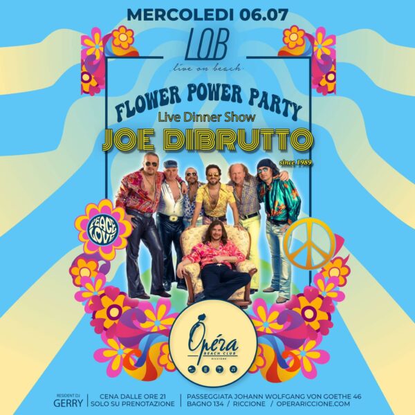 Nuovo mercoledì live all’Opera Riccione con i Joe di Brutto