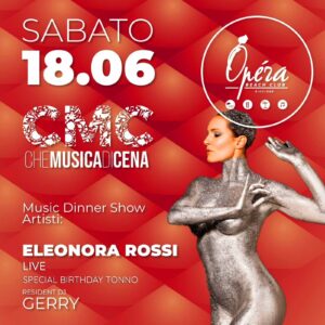 Opéra Riccione Eleonora Rossi,Maicael Bassi,Paddy Dj,Gerry