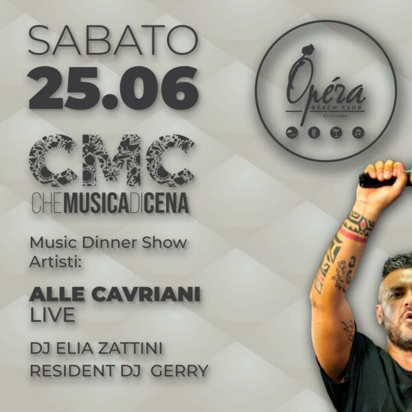 Sabato di grande musica all’Opera Riccione.