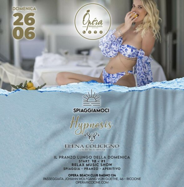 A pranzo torna Spiaggiamoci all’Opera Riccione.