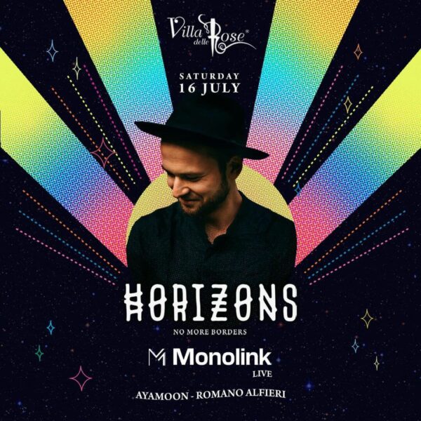 Sabato techno alla Villa delle Rose con Monolink.