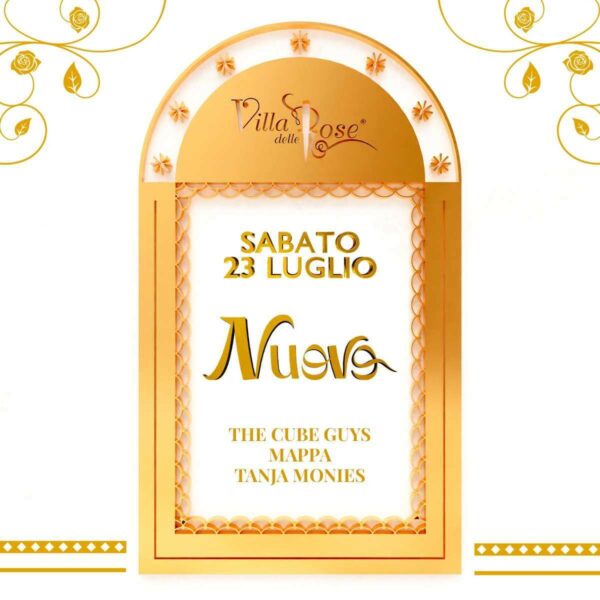 The Cube Guys accendono la serata alla Villa delle Rose