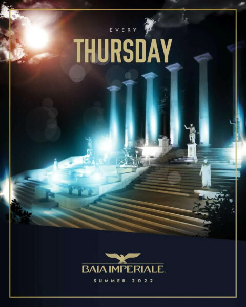 Giovedì glamour alla Baia Imperiale