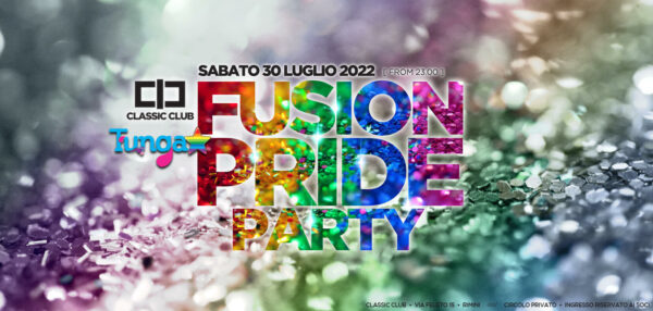 Tunga XXL e Classic Club insieme per Fusion Pride