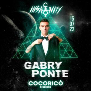 Venerdì dance al Cocorico Riccione con Gabry Ponte