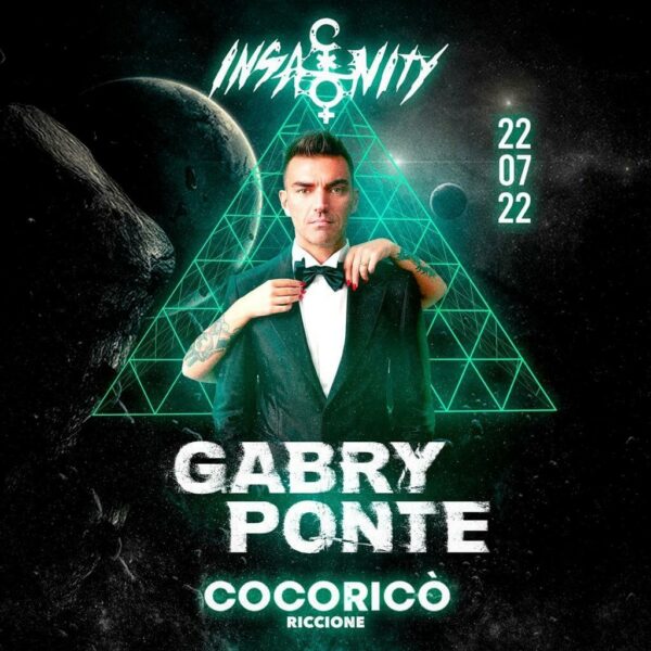 Gabry Ponte protagonista del venerdì Cocorico Riccione