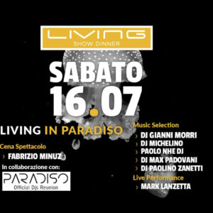 Living Club Gianni Morri,Michelino,Paolo Nhe,Max Padovani,paolino Zanetti