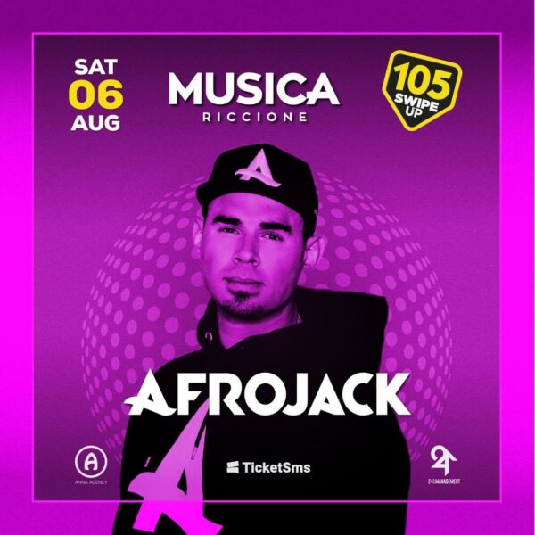 Afrojack ti aspetta al Musica Riccione per un sabato super carico