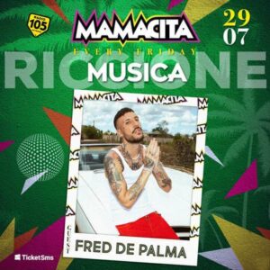 Fred de Palma si scatena al nuovo venerdì del Musica Riccione
