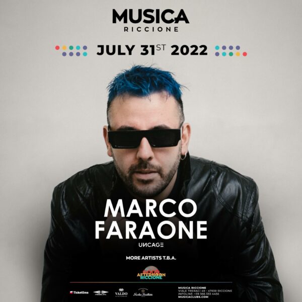 Marco Faraone è il nuovo protagonista della domenica al Musica Riccione