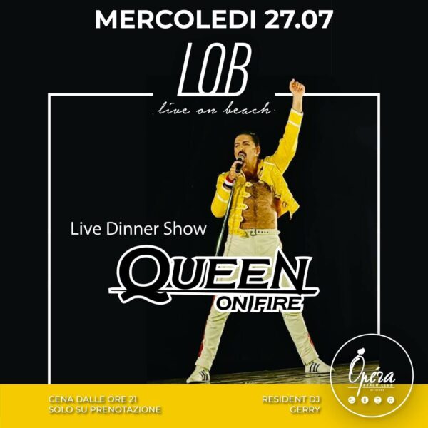 I Queen sono i protagonisti a LOB all’Opera Riccione.