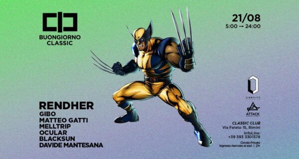 Buongiorno Classic torna con la domenica mattina di musica techno