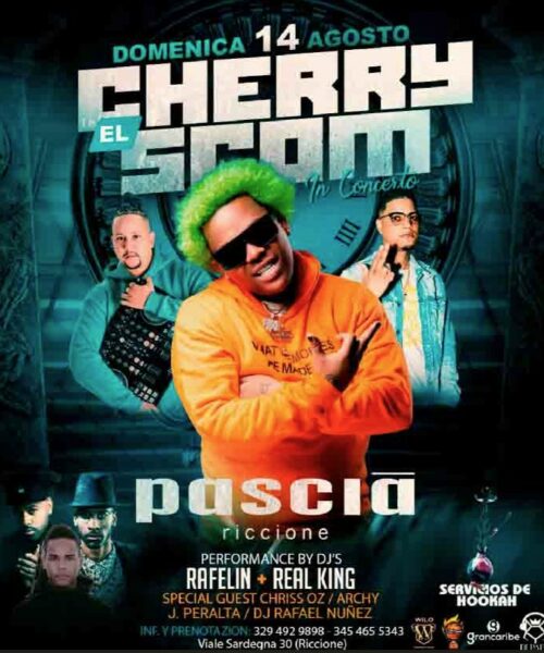 El Cherry Scom in concerto per il Ferragosto Pascia Riccione