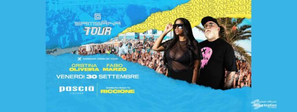 Venerdì Pascia Riccione con il Samsara on Tour
