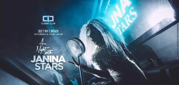 Janina Stars è la grande protagonista del nuovo sabato al Classic Club Rimini