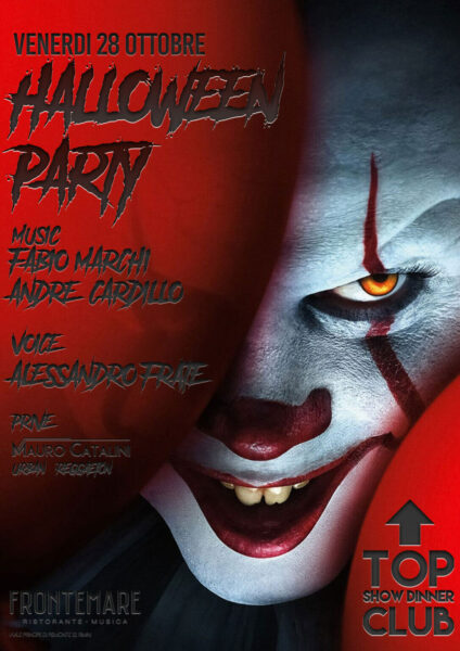 Halloween Party al Frontemare Rimini con Fabio Marchi