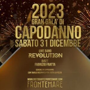 Capodanno Riccione Rimini Capodanno Frontemare 2023,Revolution,Fabrizio Fratta