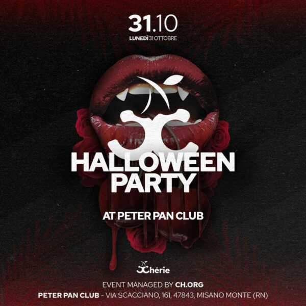 Halloween Peter Pan Riccione con lo staff Cherie