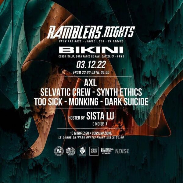 Bikini Cattolica ti aspetta sabato con la Ramblers Nights