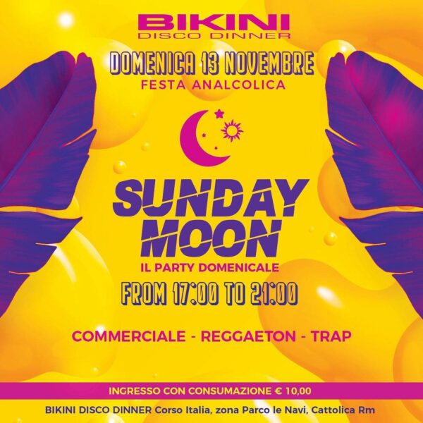 Torna il Sunday moon al Bikini Cattolica
