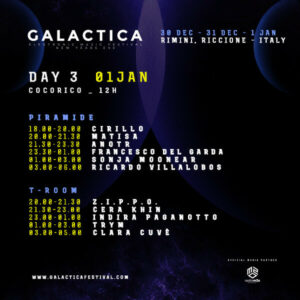 La festa Galactica continua al Cocorico Riccione con 12h di musica no stop