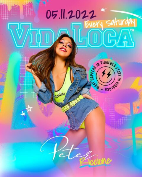 Sabato esplosivo al Peter Pan Riccione con Vida Loca