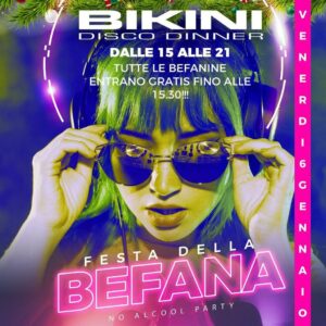 Bikini Cattolica Festa della Befana,Deejay Resident
