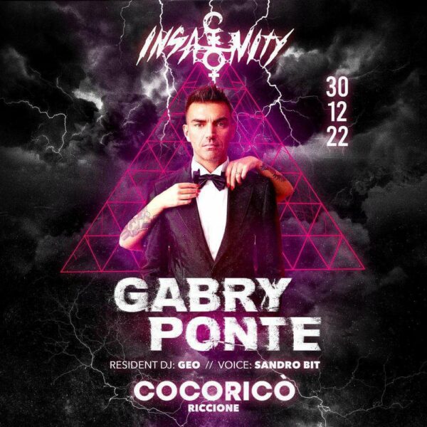 Gabry Ponte anticipa il Capodanno Cocorico Riccione con la sua musica dance