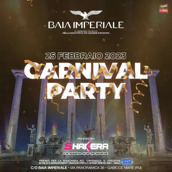 Carnevale Baia Imperiale: un'esperienza unica per gli amanti della musica