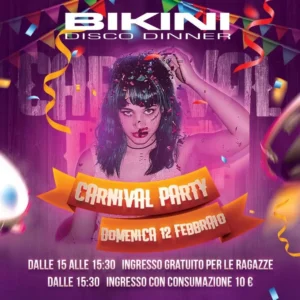 Bikini Cattolica Carnival Party,Deejay Resident