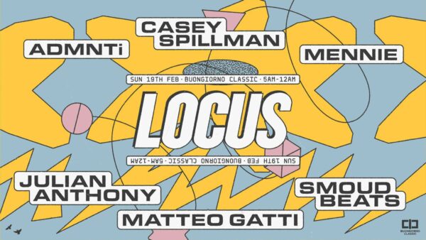 Inaugurazione del tour di Locus al Classic Club Rimini con Mennie, Casey Spillman e Julian Anthony