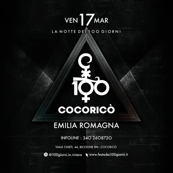Cocorico Riccione arriva la nuova Festa dei 100 giorni alla maturità per gli studenti dell’Emilia Romagna
