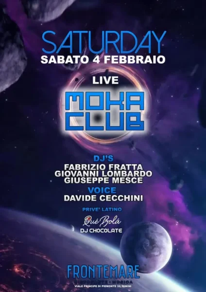 Rivivi gli anni 80 al Frontemare Rimini con i Moka club