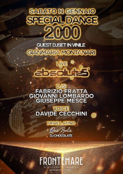 Speciale dance anni 2000 al Frontemare Rimini