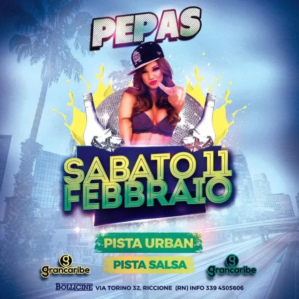 Sabato 11 Febbraio 2023: Bollicine Riccione e il Granaribe
