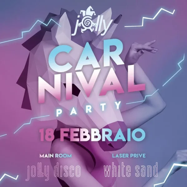 Il divertimento e la festa di Carnevale a Rimini - Sabato 18 Febbraio 2023 al Jolly Disco
