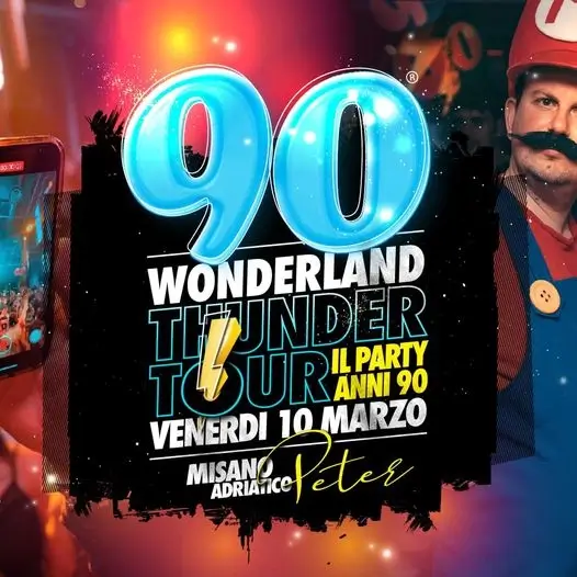 Wonderland 90s - Peter Pan Riccione, la discoteca che ti farà rivivere i mitici anni '90
