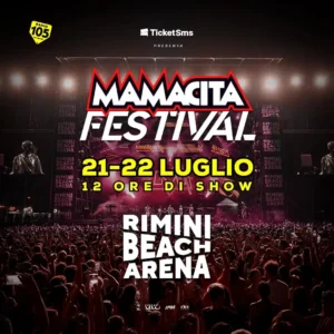Rimini Beach Arena Mamacita Festival 2023,Lazza