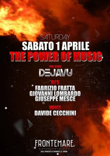 Dejavu live alla discoteca Frontemare di Rimini: rivivi le emozioni della musica house anni '90 e 2000