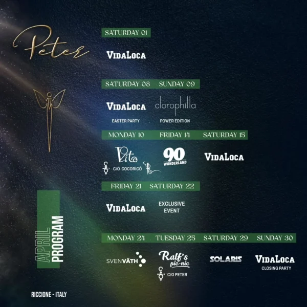 Peter Pan Club presenta Wonderland 90s Thunder Tour: la festa indimenticabile degli anni '90.