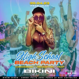 Bikini Cattolica e High School Beach Party: Shakera Deejay in console per una notte da sogno