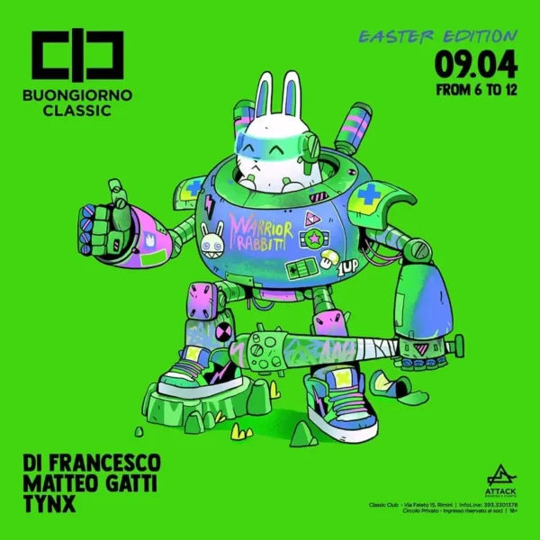 Classic Club presenta Francesco, Matteo Gatti e Tynx: il weekend di Pasqua che non puoi perdere!
