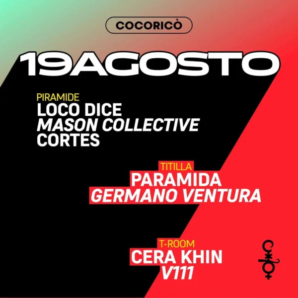 Loco Dice alla conquista del Cocorico Riccione: per un grande sabato di musica elettronica