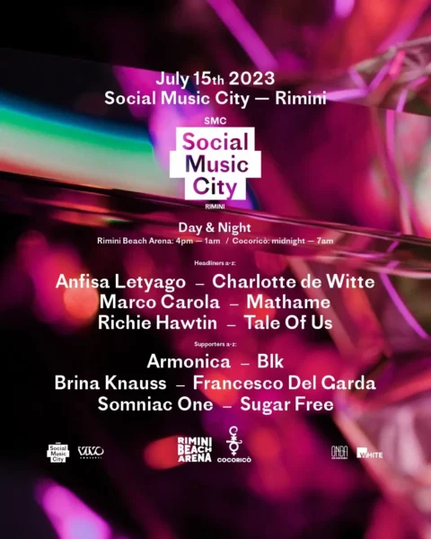Un'estate di Musica e Danza alla Rimini Beach Arena con Social Music City