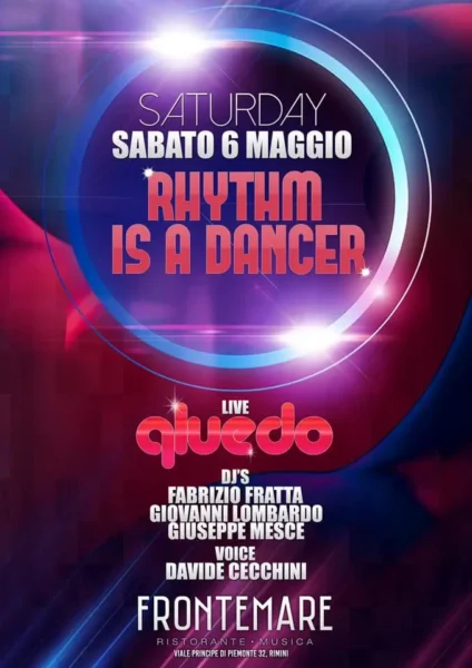 Frontemare Rimini: la notte degli anni '80 con i Qluedo