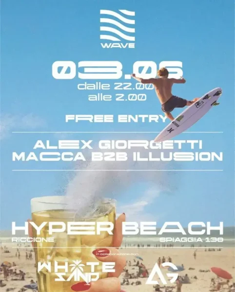 Hyper Beach Riccione Opening Party. Preparati per un’esperienza musicale Improntata sul divertimento